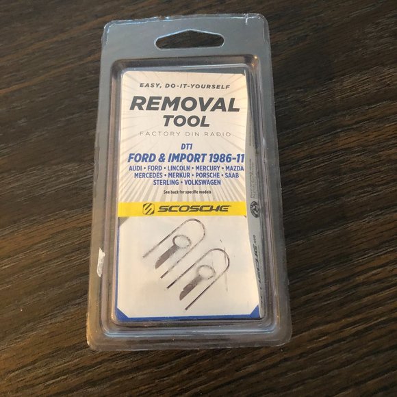 Scosche DT1 Factory Din Radio Removal Tool - Picture 1 of 2